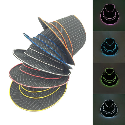 LED Fedora Hoed – Lichtgevende Panama / Jazz Hoed

Voor Concerten, Festivals, Clubnachten, Masquerade & Grote Events