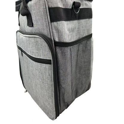 Huisdier Reistas & Organizer – Airline Approved  Rugzak/Tote met Meerdere Vakken | Voor Weekendtrips & Outdoor Reizen