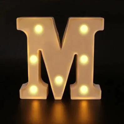 LED Tafellamp – 26 Engelse Letters Kleurrijke Verlichting voor Feest, Bruiloft, Verjaardag & Speciale Momenten
