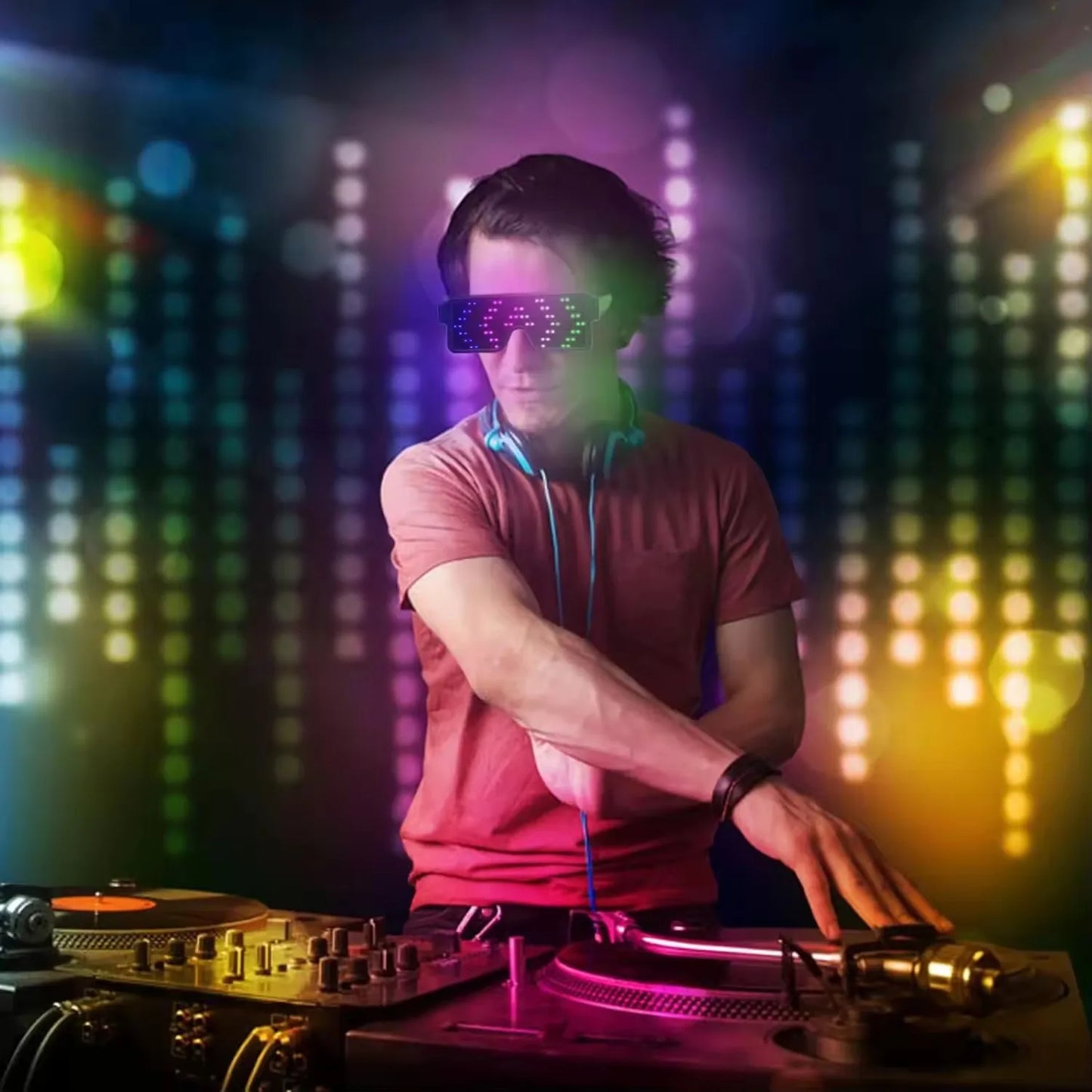 LED Glow Screen Bril – Luminous Flashing Party Glasses

10 Lichtmodi | Voor Halloween, Verjaardagen, Rave & Muziekoptredens