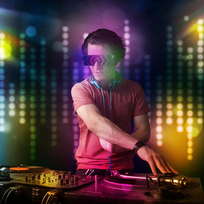 LED Glow Screen Bril – Luminous Flashing Party Glasses

10 Lichtmodi | Voor Halloween, Verjaardagen, Rave & Muziekoptredens
