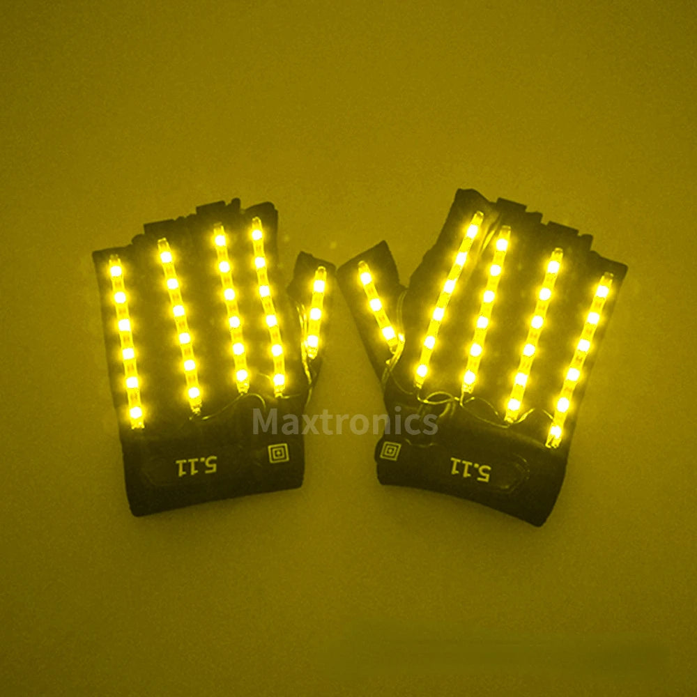 LED Cosplay Handschoenen – 6 Kleuren Lichtshow aan je Handen!