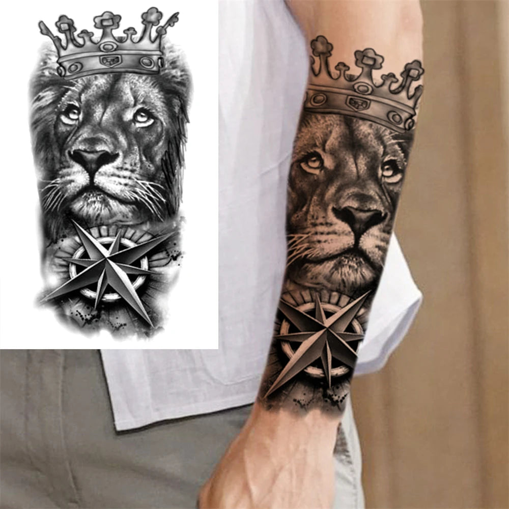 Full Arm Tijdelijke Tattoo Sleeves – Realistische Fake Tattoos voor Mannen & Vrouwen