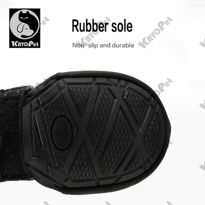 KAYO Waterdichte Honden­schoenen – Antislip & Reflecterend, Perfect voor Elk Avontuur!