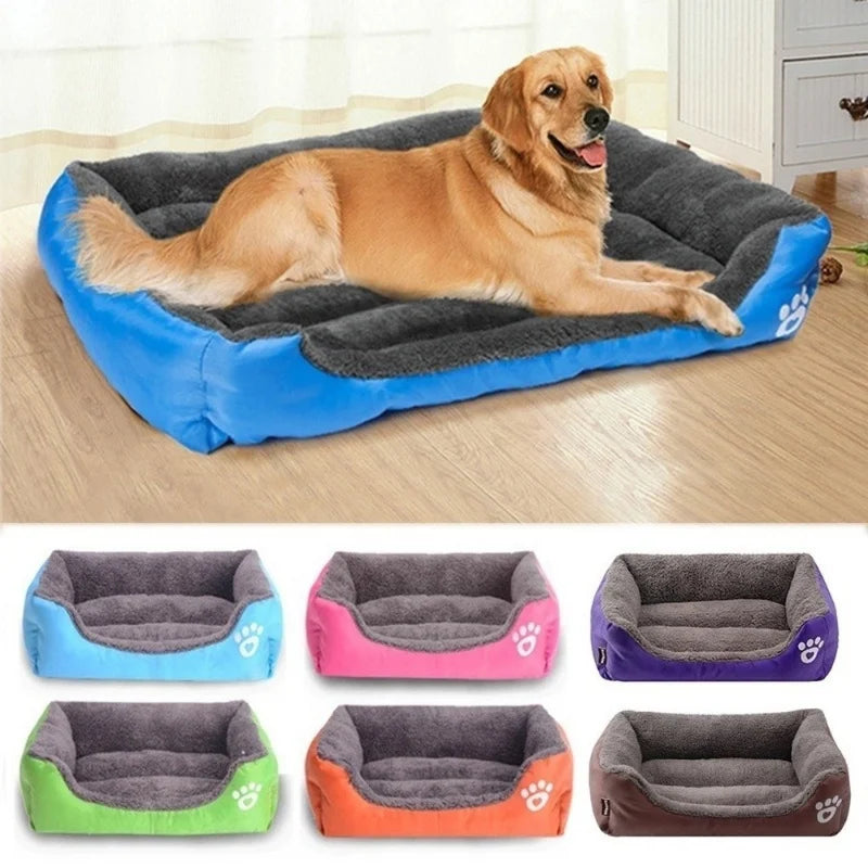 (S–3XL) Warm & Knus Honden- en Kattenbed – 8 Kleuren
Zachte Fleece, Waterdicht & Perfect voor Herfst en Winter