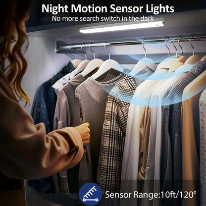 6-delige Set Draadloze Oplaadbare LED Nachtlampjes
Met Bewegingssensor | Voor Kast, Keuken, Trap, Garderobe & Meer