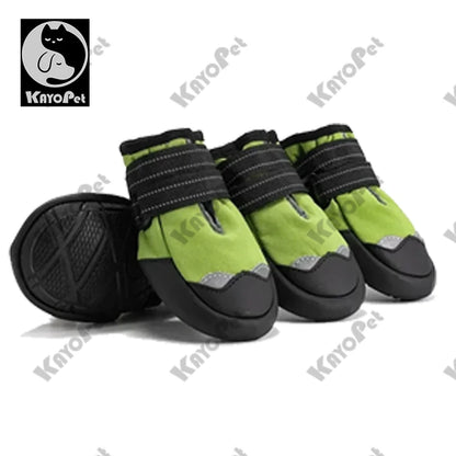 KAYO Waterdichte Honden­schoenen – Antislip & Reflecterend, Perfect voor Elk Avontuur!