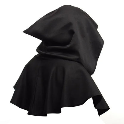 Unisex Halloween Geest & Dementor Cape – Gotisch Horror Kostuum met Kap | Perfect voor Cosplay, Feestjes & Day of the Dead

Verander jezelf in een angstaanjagend figuur met deze getatterde, met kap uitgevoerde Halloween-cap