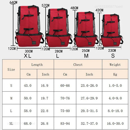 Hondenrugzak voor Reizen – Comfortabel, Ademend & Praktisch!