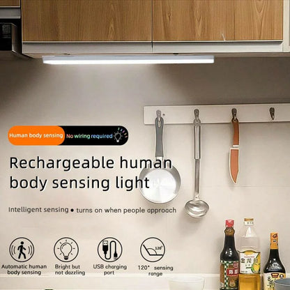 6-delige Set Draadloze Oplaadbare LED Nachtlampjes
Met Bewegingssensor | Voor Kast, Keuken, Trap, Garderobe & Meer