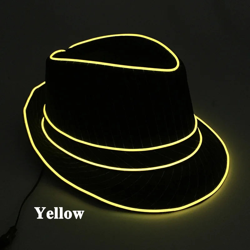 LED Fedora Hoed – Lichtgevende Panama / Jazz Hoed

Voor Concerten, Festivals, Clubnachten, Masquerade & Grote Events