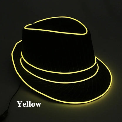 LED Fedora Hoed – Lichtgevende Panama / Jazz Hoed

Voor Concerten, Festivals, Clubnachten, Masquerade & Grote Events