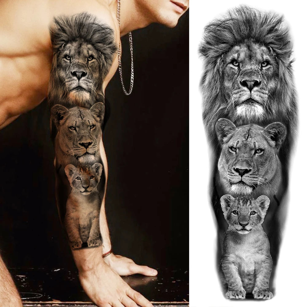 Full Arm Tijdelijke Tattoo Sleeves – Realistische Fake Tattoos voor Mannen & Vrouwen