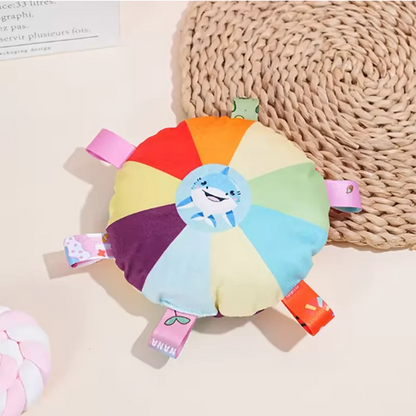 Pluche hotdog hondenspeeltje met belletje – cartoon speelgoed – geschikt voor puppy’s en kleine honden – ondersteunt kauwen en tandenknarsen – slijtvast en bijtbestendig huisdierspeelgoed