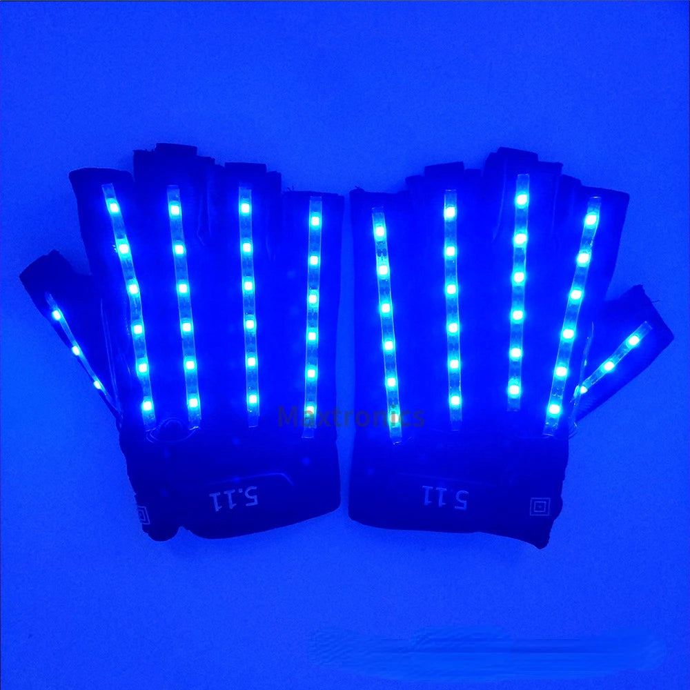 LED Cosplay Handschoenen – 6 Kleuren Lichtshow aan je Handen!