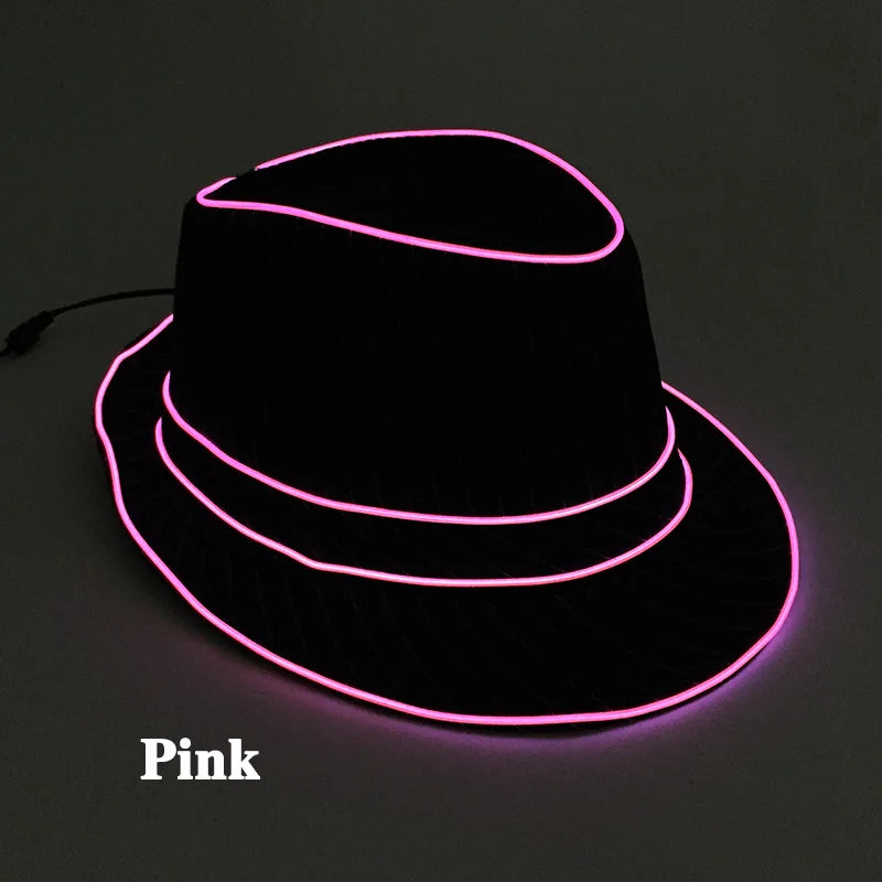 LED Fedora Hoed – Lichtgevende Panama / Jazz Hoed

Voor Concerten, Festivals, Clubnachten, Masquerade & Grote Events