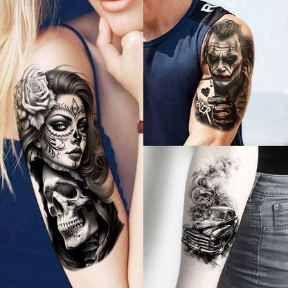 70x Chicano-Style Tijdelijke Tattoos – Stoere & Realistische Tattoo Stickers!