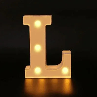 LED Tafellamp – 26 Engelse Letters Kleurrijke Verlichting voor Feest, Bruiloft, Verjaardag & Speciale Momenten