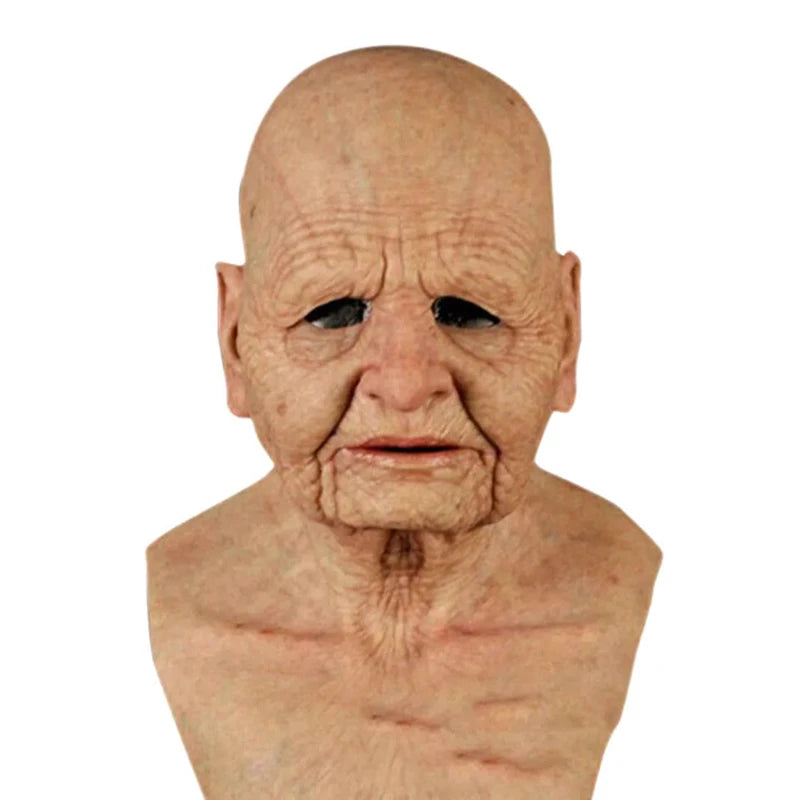 Ouderenmasker Volledig Hoofd – Realistisch Grootvader & Grootmoeder Masker | Halloween, Cosplay & Feestaccessoire

Verander jezelf in een oudere man of vrouw met dit gedetailleerde, realistische masker dat het hele hoofd be