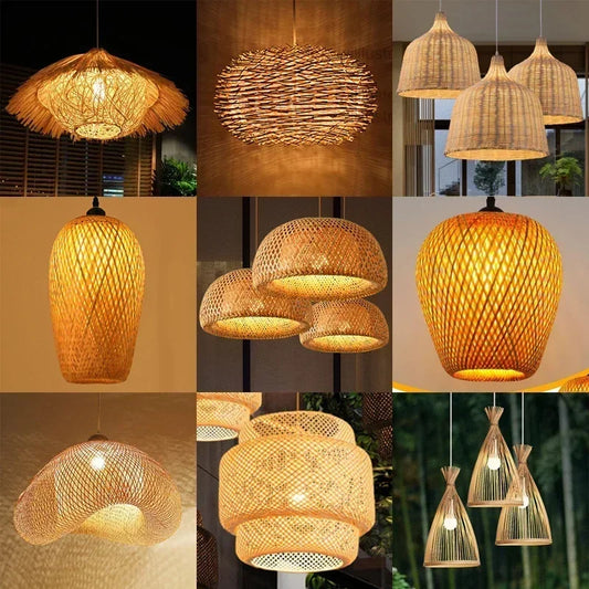 Bamboe Hanglamp – Handgevlochten Rotan Plafondlamp | Natuurlijke Sfeerverlichting voor Woonkamer, Eetkamer of Slaapkamer

Breng warmte en karakter in je interieur met deze prachtige handgemaakte bamboe hanglamp. De gevlocht