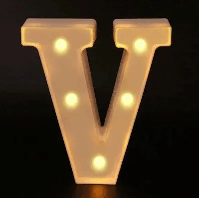 LED Tafellamp – 26 Engelse Letters Kleurrijke Verlichting voor Feest, Bruiloft, Verjaardag & Speciale Momenten
