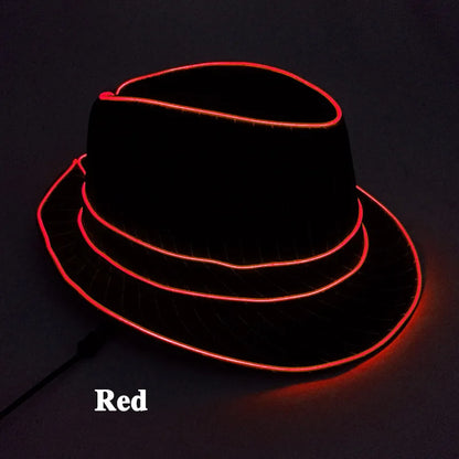 LED Fedora Hoed – Lichtgevende Panama / Jazz Hoed

Voor Concerten, Festivals, Clubnachten, Masquerade & Grote Events