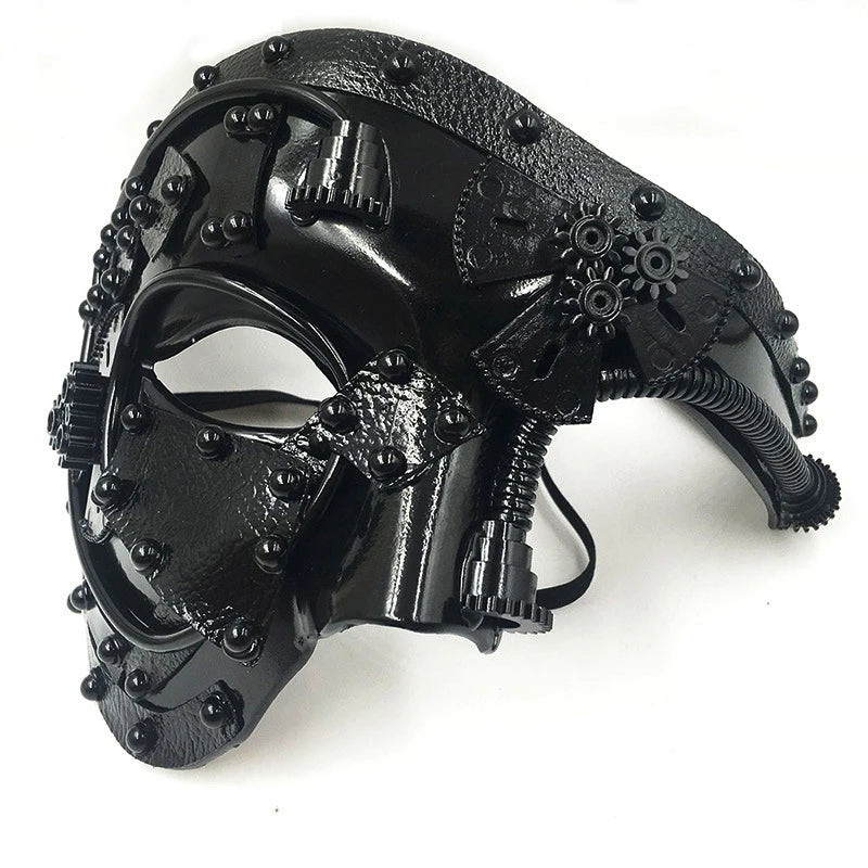Steampunk Phantom Masker – Halfgelaatsmasker voor Heren | Retro Cosplay & Halloween Accessoire

Trek alle aandacht op je volgende feest of cosplay-evenement met dit mysterieuze steampunk phantom masker. Het halfgelaatsontwe