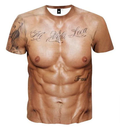 Muscle 3D T-shirt – Spier Tattoo Print | Casual Zomer T-shirt voor Mannen

Laat je spierballen spreken met dit opvallende 3D T-shirt met realistische spier tattoo print! Perfect voor zomer, strand of vakantie, dit korte mou