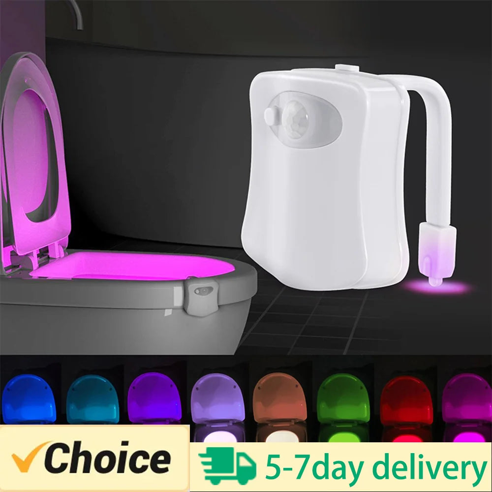 Draadloze LED Nachtlamp met Bewegingssensor – 8 Kleuren RGB Toiletlamp | Sfeerverlichting voor Badkamer of Nachtgebruik

Maak nachtelijke toiletbezoeken veiliger én leuker met deze slimme LED-nachtlamp met bewegingssensor.