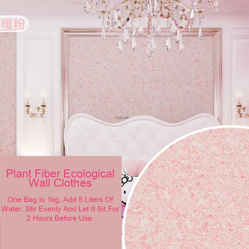 Ecologische Muurcoating van Plantaardige Vezels

Duurzame Wandbekleding | Vloeibare Muursticker | Naadloze Muurafwerking voor Thuis & Interieurdecoratie