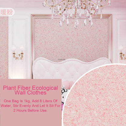 Ecologische Muurcoating van Plantaardige Vezels

Duurzame Wandbekleding | Vloeibare Muursticker | Naadloze Muurafwerking voor Thuis & Interieurdecoratie