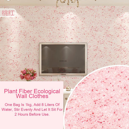 Ecologische Muurcoating van Plantaardige Vezels

Duurzame Wandbekleding | Vloeibare Muursticker | Naadloze Muurafwerking voor Thuis & Interieurdecoratie