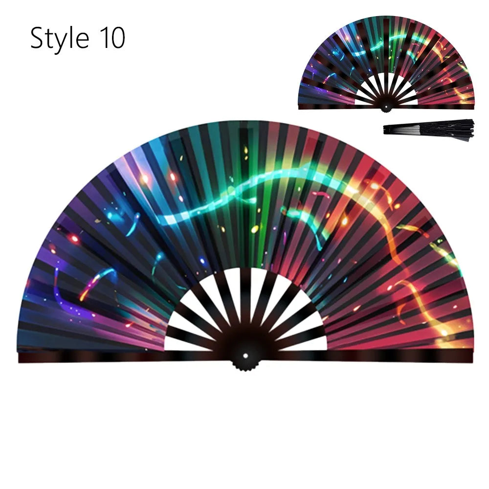 10 Inch Fluorescerende UV Glow Waaier

Lichtgewicht | Opvouwbare Tai Chi & Kung Fu Waaier | Voor Dans & Podiumoptredens