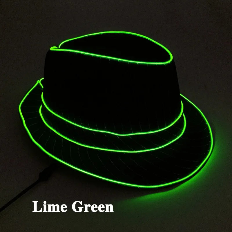 LED Fedora Hoed – Lichtgevende Panama / Jazz Hoed

Voor Concerten, Festivals, Clubnachten, Masquerade & Grote Events