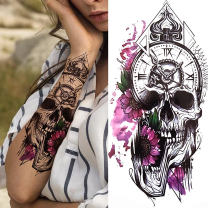 Full Arm Tijdelijke Tattoo Sleeves – Realistische Fake Tattoos voor Mannen & Vrouwen