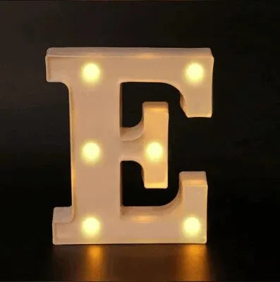 LED Tafellamp – 26 Engelse Letters Kleurrijke Verlichting voor Feest, Bruiloft, Verjaardag & Speciale Momenten