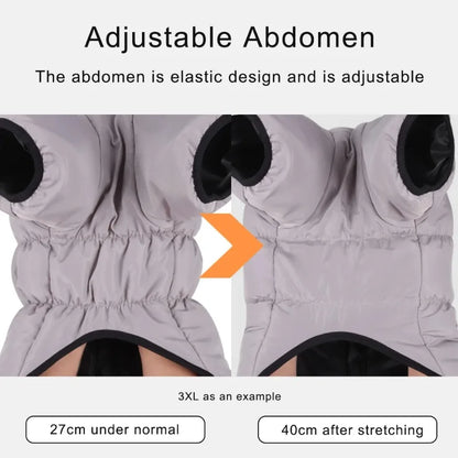 Winter Warme Hondenjas – Waterdicht, Reflecterend & Hoge Kraag
Perfect voor Middelgrote en Grote Honden zoals de Golden Retriever