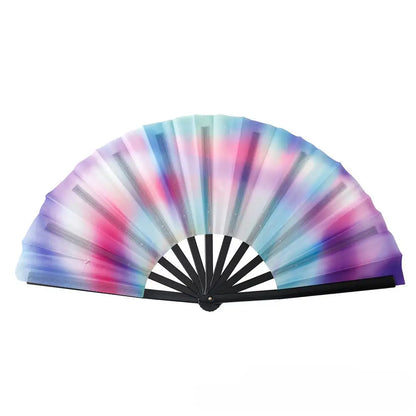 33cm Grote Opvouwbare Rave Waaier

Kleurrijk Gradient Design | Reflecterend | Voor Festivals, Dance & Feest