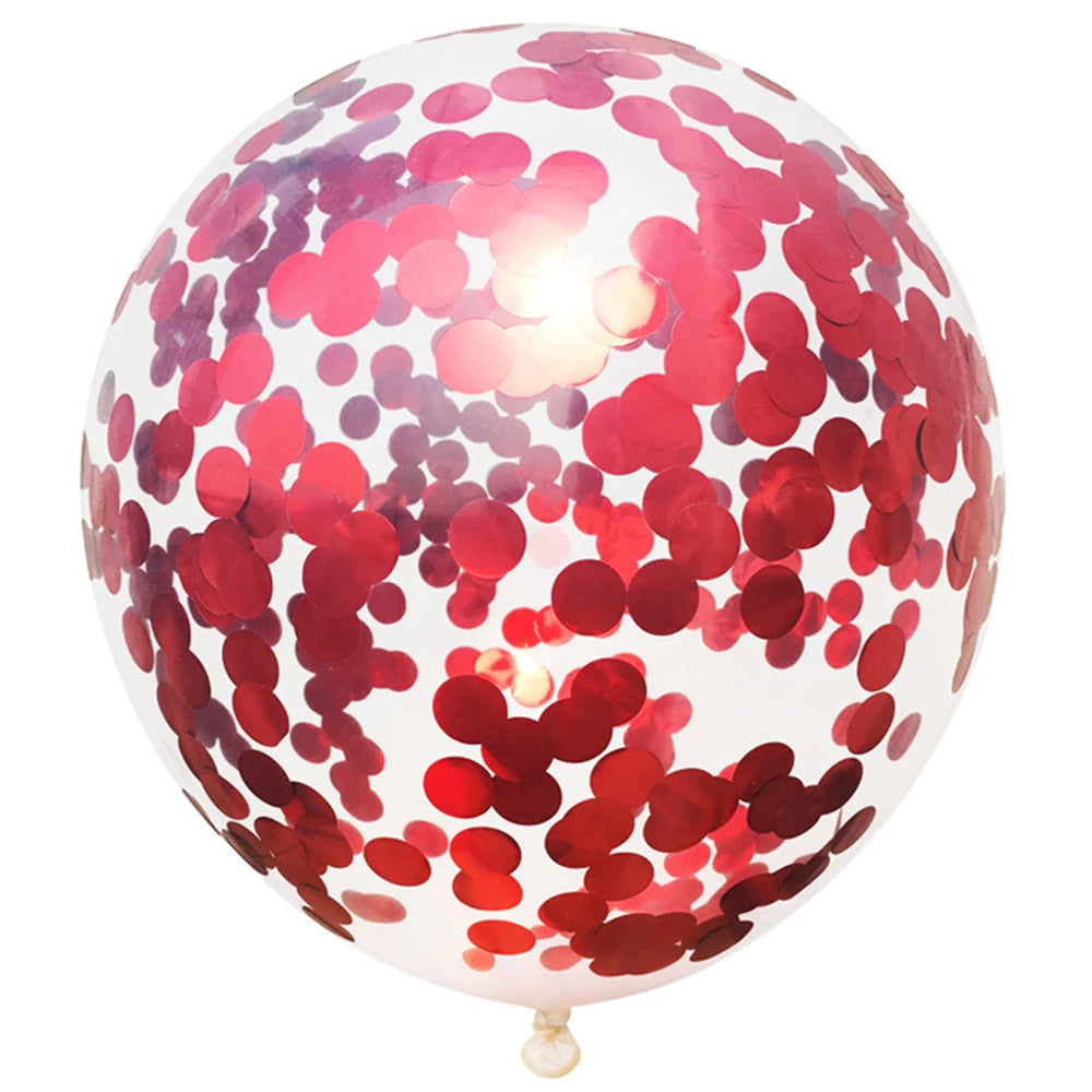 10/20 stuks Gouden Confetti Ballonnen – 12 inch – Zwart, Goud & Transparant met Glitters – Voor bruiloft, afstuderen, verjaardag of feestdecoratie