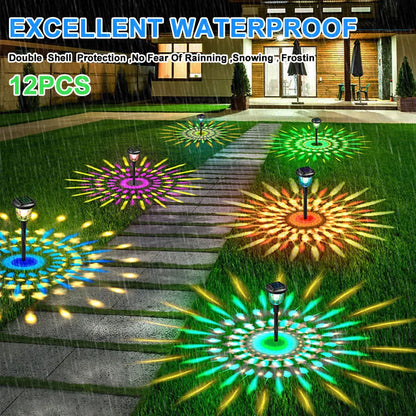 Solar Buitenlampen – Waterdichte Tuinverlichting Zonne-energie | Decoratief LED Licht voor Pad, Tuin & Terras