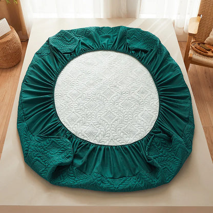 Waterdichte Gewatteerde Matrasbeschermer – Ademend & Anti-allergisch