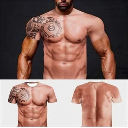 Muscle 3D T-shirt – Spier Tattoo Print | Casual Zomer T-shirt voor Mannen

Laat je spierballen spreken met dit opvallende 3D T-shirt met realistische spier tattoo print! Perfect voor zomer, strand of vakantie, dit korte mou