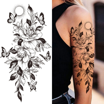 Full Arm Tijdelijke Tattoo Sleeves – Realistische Fake Tattoos voor Mannen & Vrouwen