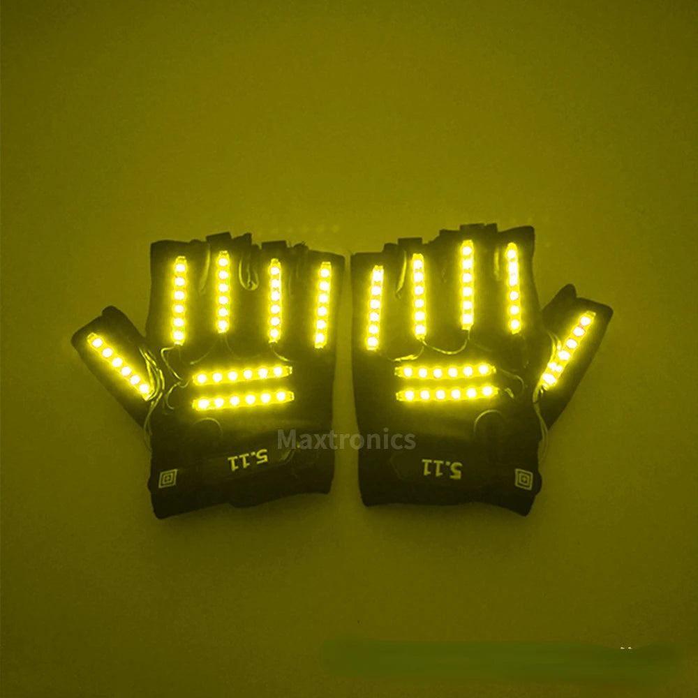 LED Cosplay Handschoenen – 6 Kleuren Lichtshow aan je Handen!