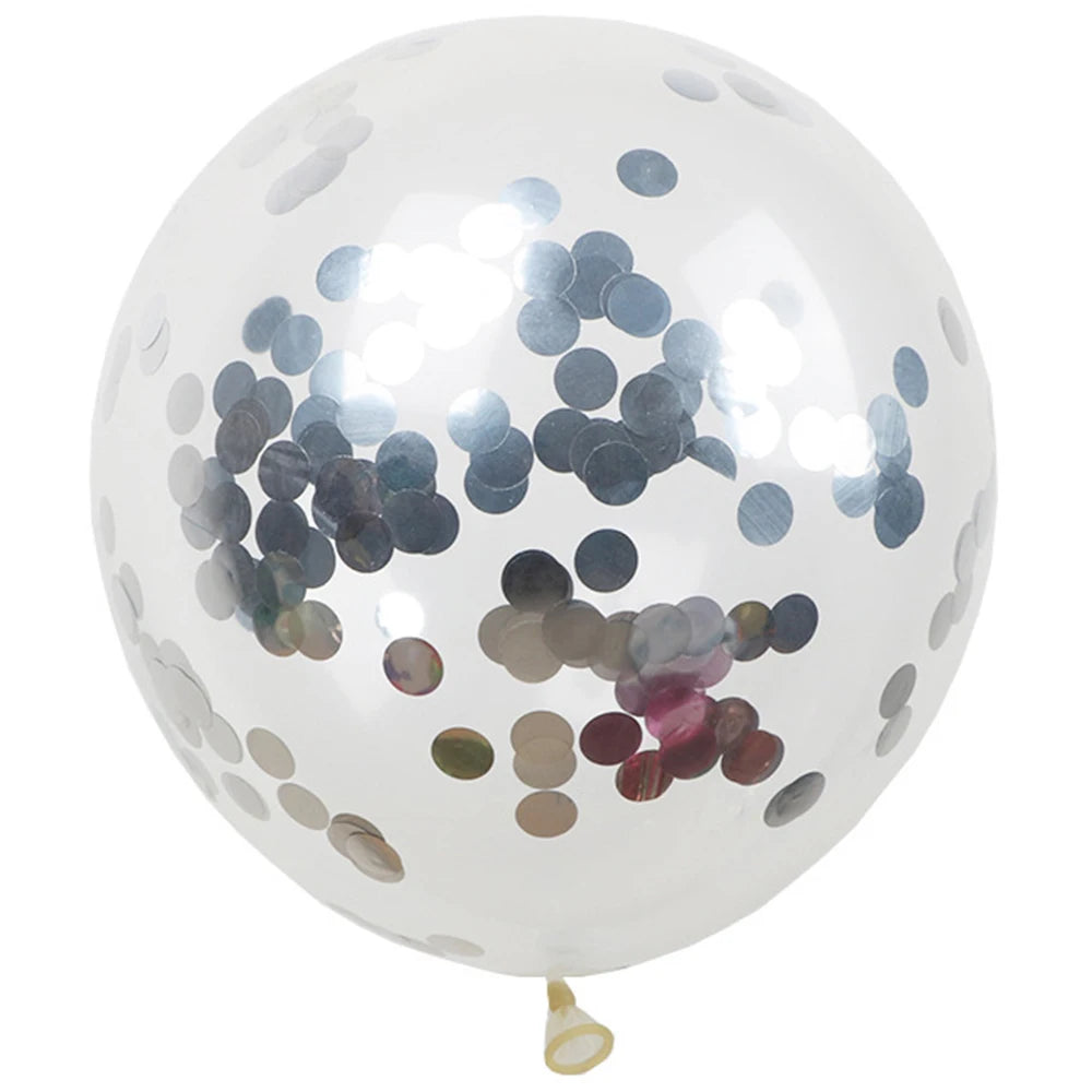 10/20 stuks Gouden Confetti Ballonnen – 12 inch – Zwart, Goud & Transparant met Glitters – Voor bruiloft, afstuderen, verjaardag of feestdecoratie