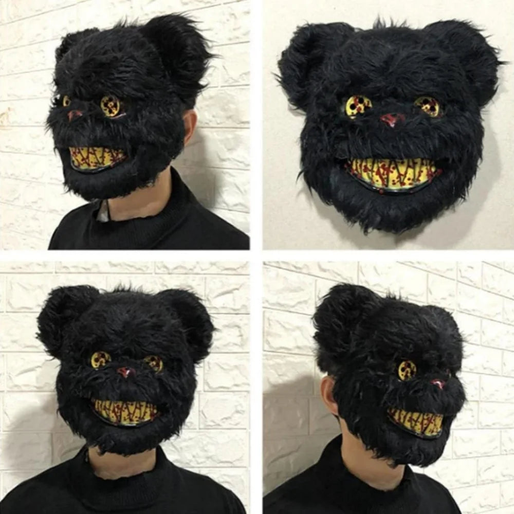 Eng Halloween Masker – Realistisch Bloedig Pluche Beer Masker met Bloederige Details & Blootgestelde Tanden

Maak indruk met dit griezelige berenmasker, perfect voor Halloween, festivals, toneelvoorstellingen of horrorfeest