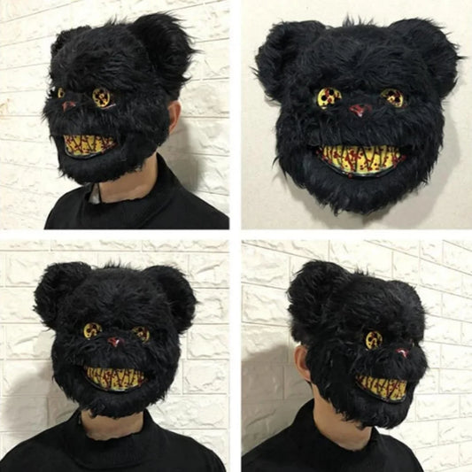 Eng Halloween Masker – Realistisch Bloedig Pluche Beer Masker met Bloederige Details & Blootgestelde Tanden

Maak indruk met dit griezelige berenmasker, perfect voor Halloween, festivals, toneelvoorstellingen of horrorfeest