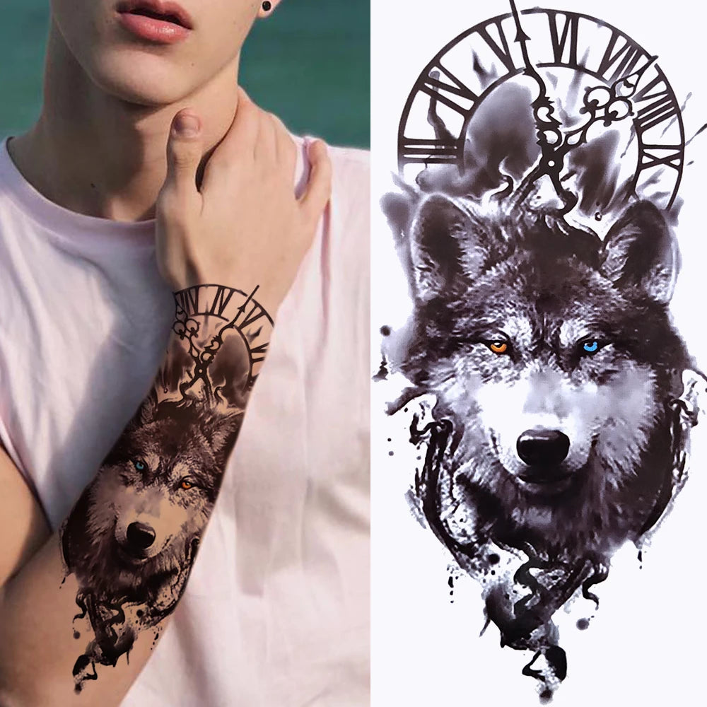 Full Arm Tijdelijke Tattoo Sleeves – Realistische Fake Tattoos voor Mannen & Vrouwen