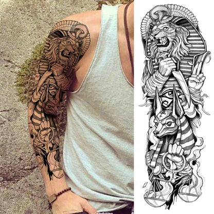 Full Arm Tijdelijke Tattoo Sleeves – Realistische Fake Tattoos voor Mannen & Vrouwen
