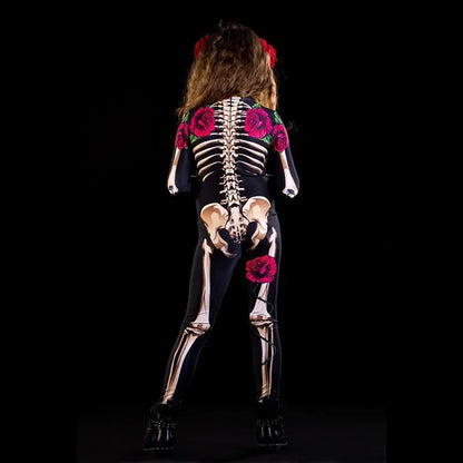 Rose Skeleton Kostuum – Eng en Sexy Halloween Jumpsuit voor Volwassenen & Kids | Perfect voor Carnaval, Cosplay & Day of The Dead

Val op tijdens Halloween, carnaval of Day of The Dead met dit unieke Rose Skeleton kostuum!